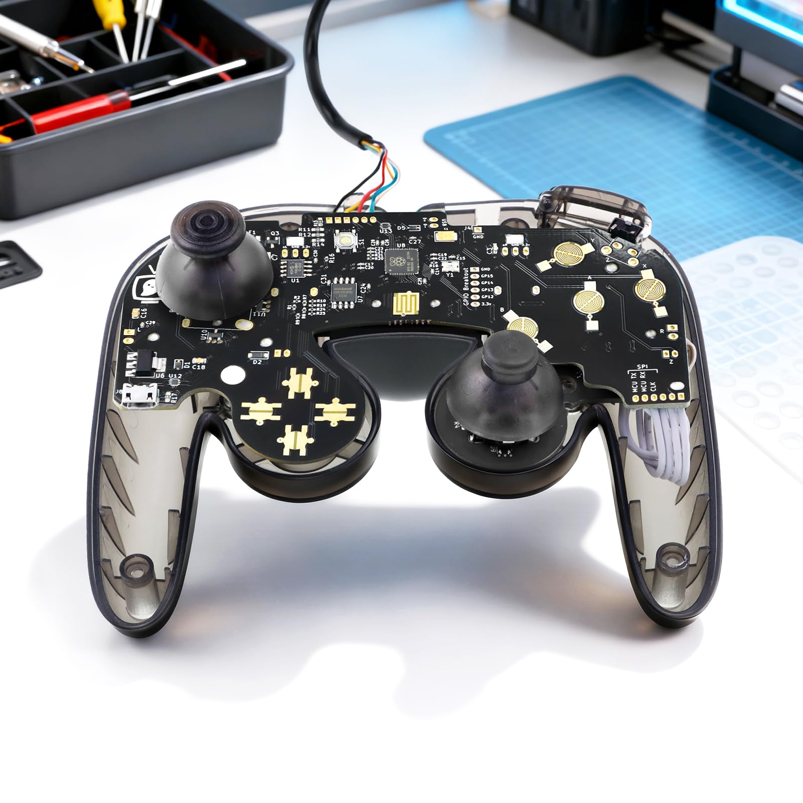Amazon.com: ELECROW PhobGCC v2.0.5 Gamecube Controller Motherboard 