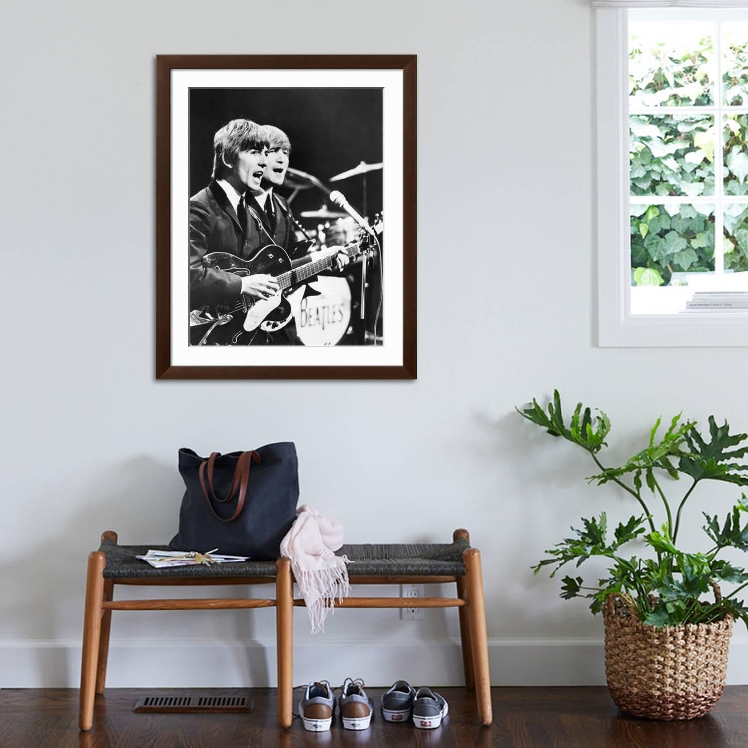 Amazon.com: ART.COM Wall Photo George Harrison (Left) and John
