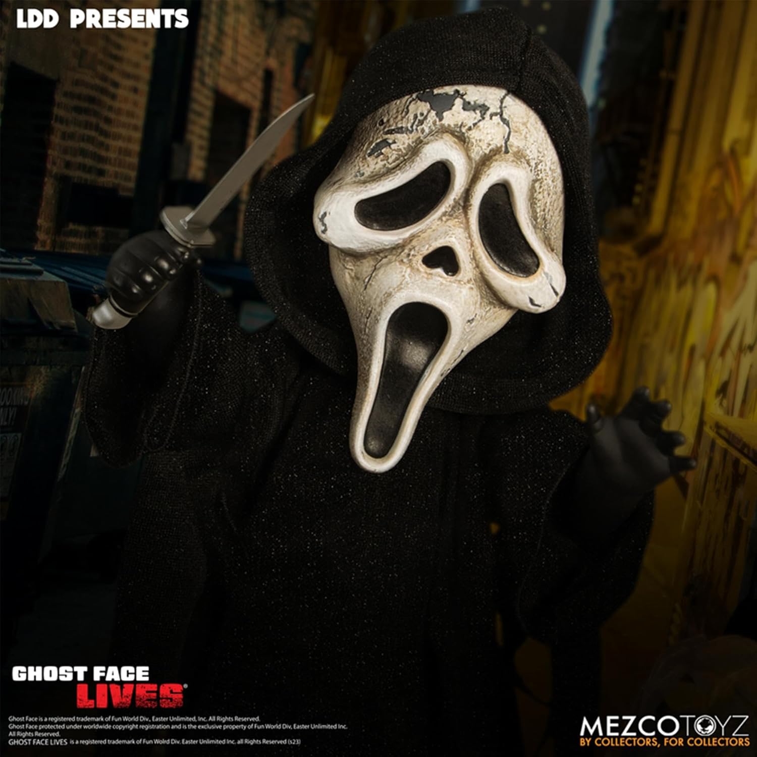 Mezco - Scream - LDD Presents - Ghost Face (Zombie Edition)