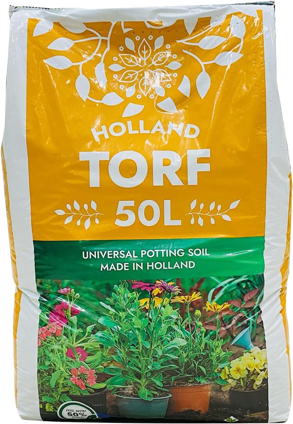Van Egmond Torf Universal Potting Substrate,50L / MADE IN HOLLAND/Organic Potting Soil With Micro Nutirients For Indoor And Outdoor Plants Soil For Home Gardens