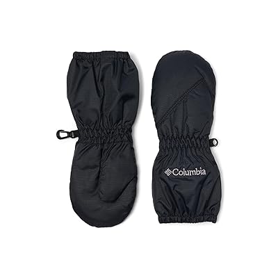 Columbia Kids Chippewatm II Long Mittens (Toddler) Extreme Cold Weather Gloves Black, Polyester