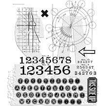 Tim Holtz Cling Stamps - Deconstructed - CMS489