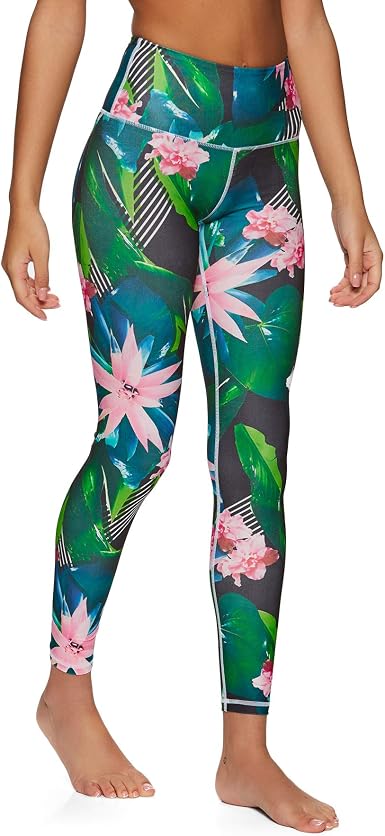 Planet Warrior Tropical plastica riciclata Yoga Leggings attivi Verde M :  Amazon.it: Abbigliamento