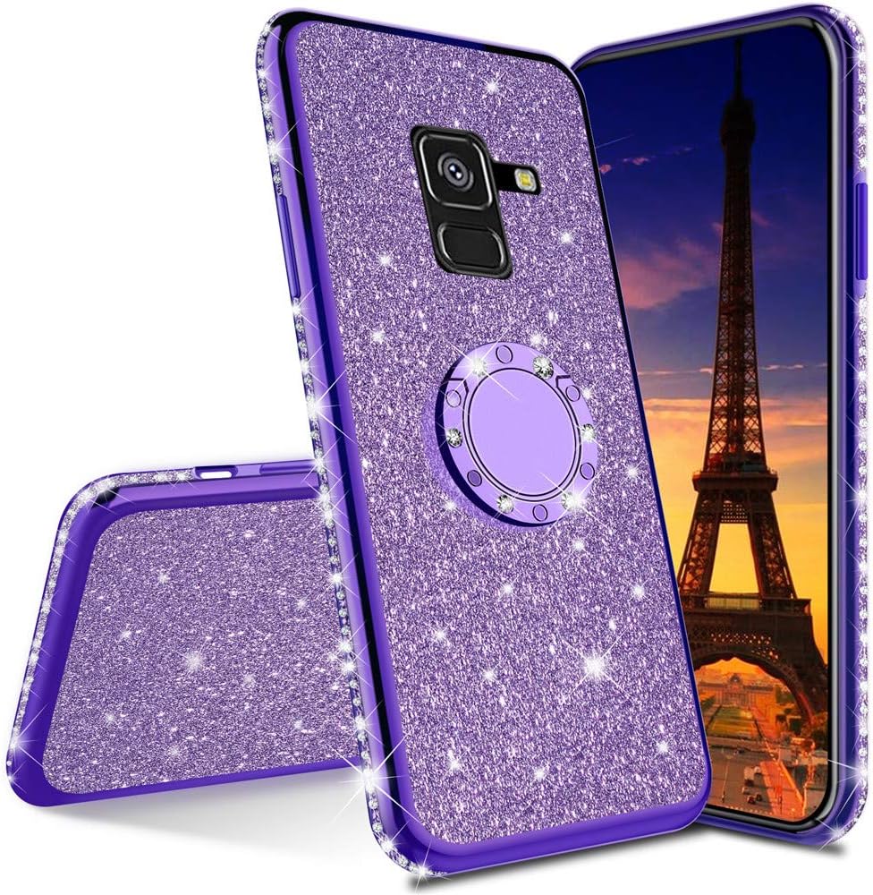 EMAXELER Samsung Galaxy J6 Plus Gitter Diamond Case