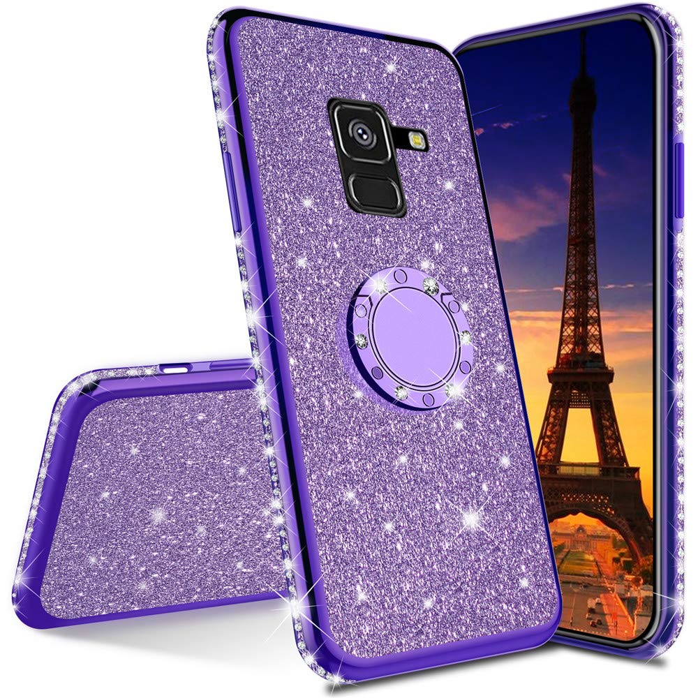 EMAXELER Samsung Galaxy J6 Plus Gitter Diamond Case
