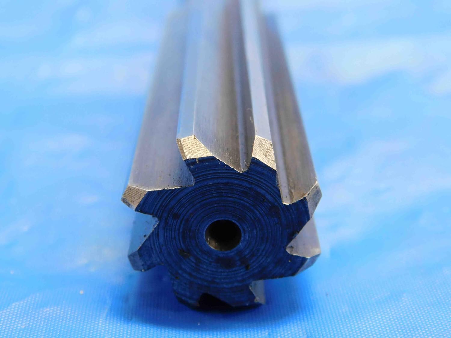 13/16 O.D. HSS Chucking Reamer 8 Flute .8125 ONSIZE Straight Shank - RB1640BC3