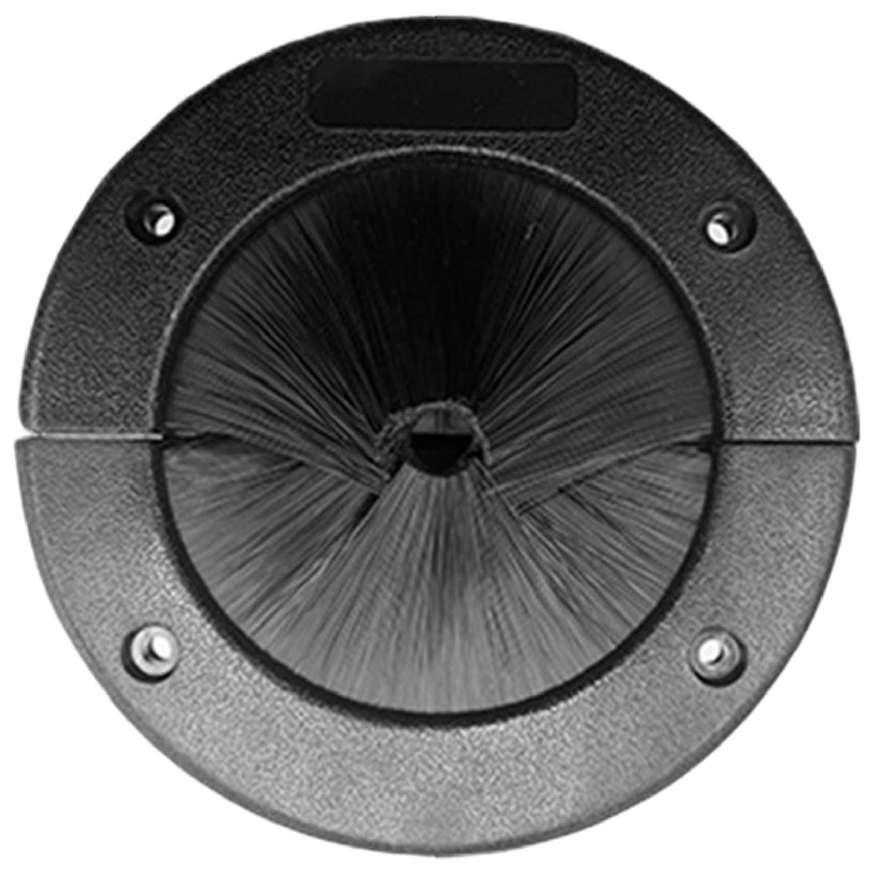 5.7 Inch Large Round Brush Wire Hole Cover, Raised Floor Cable Seal Grommet for Home, Data Centre, Wall, Floor Cable Management, Tidy Desk Organiser
