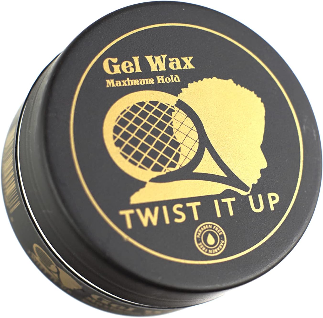 Twist It Up New Hair Gel Wax - Dreadlocks, Braids, Edges, Natural Curls, Natural Twist, Wave Pomade