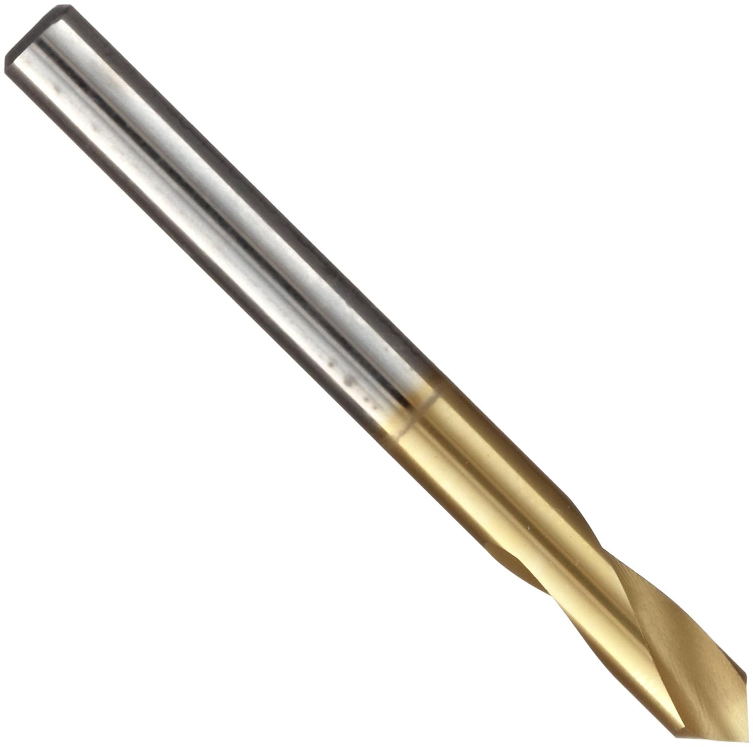 Precision Twist SPSG 90 High Speed Steel Spotting Drill Bit, TiN Coated