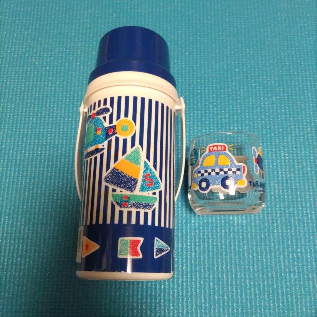 Amazon | 昭和レトロランナバウツ子供用水筒＆ミニグラスセット | ノー