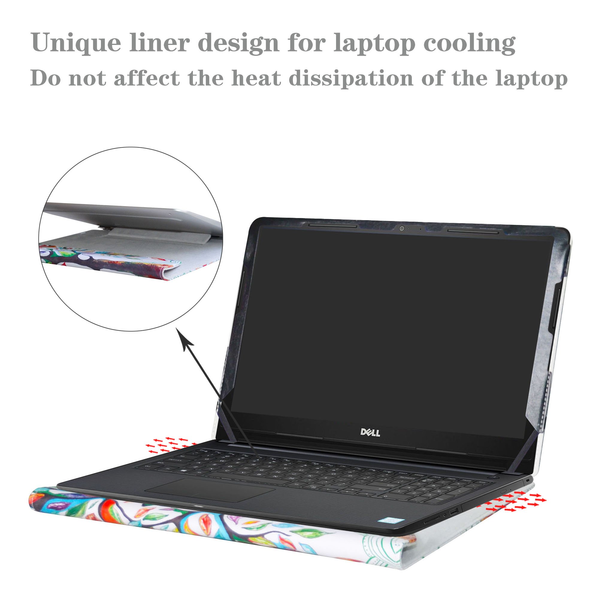 Amazon.co.jp: Alapmk 保護ケースカバー 15.6インチ Dell Inspiron 15