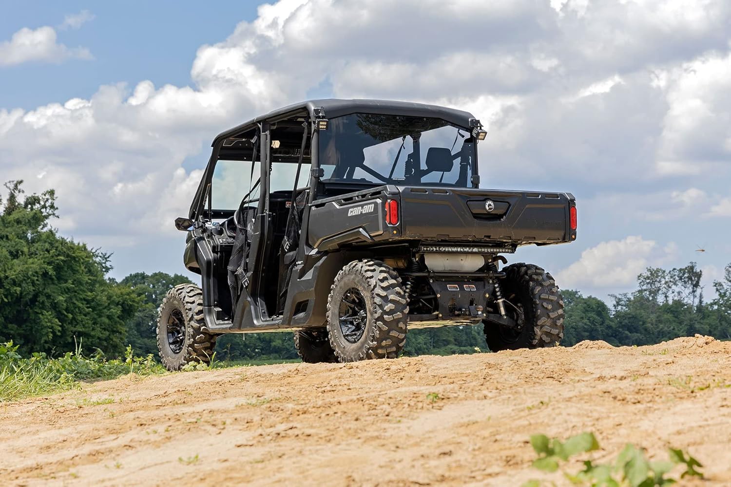 Rough Country Rear Coilover Monotube Shocks for Can-Am Defender - 301004