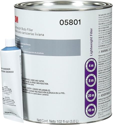 Miniatura 2 de 3M Masilla Corporal Ligera, 05801, 1 galón, Blanco