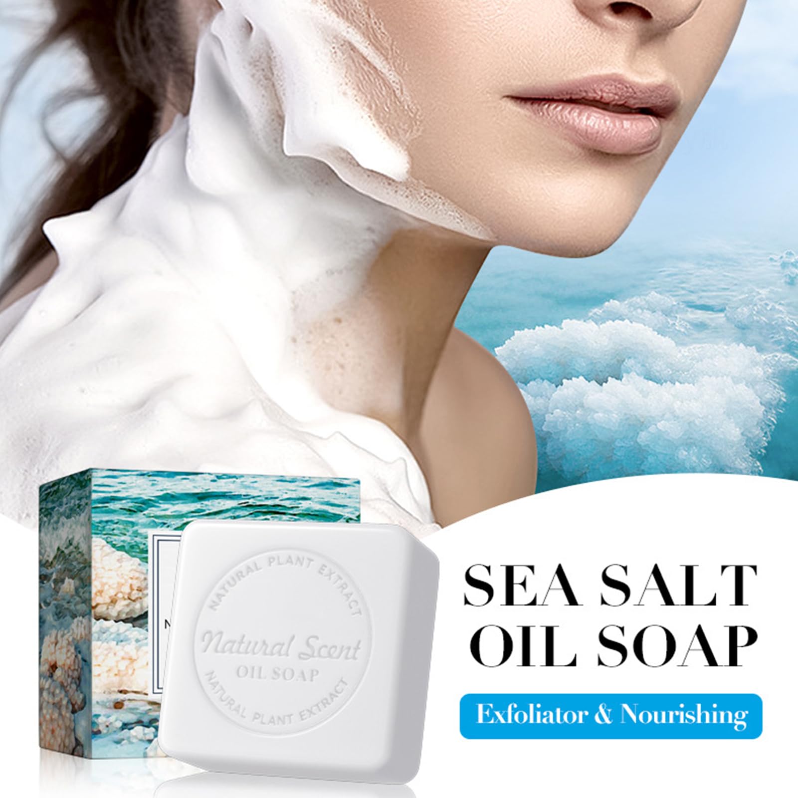 Natural Natural Sea Salt Soap - Image 2