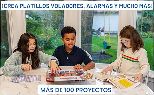 Miniatura 6 de Kit para diseñar circuitos eléctricos Circuits Jr. SC-100, Negro