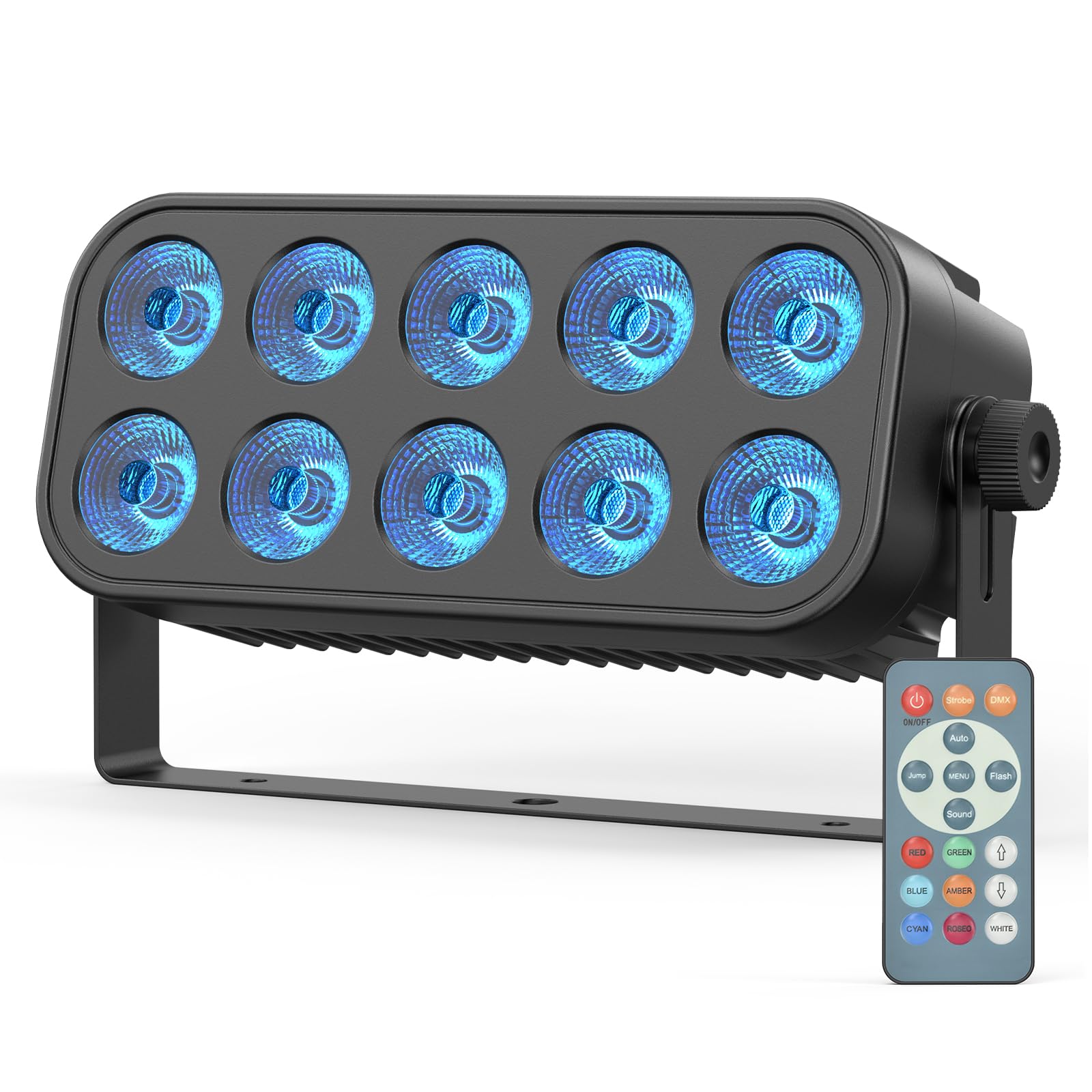 Par LED 80 W, RGBW 4-en-1 avec mélange de couleurs illimité