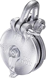Zonon 3-Ton Yarding Block with Shackle and Pin, 4" Sheave