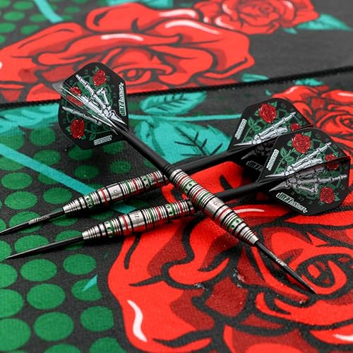 Miniatura 7 de CUESOUL Jazz-Metal 21g23g25g 90% Tungsten Steel Tip Dart Set with Integrated Dart Shafts and Dart Flights