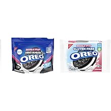 Oreo Sandwich Cookies Variety Set - 2 packs Zero Sugar Double Stuf 10.3oz & Gluten Free Double Stuf 12.47oz