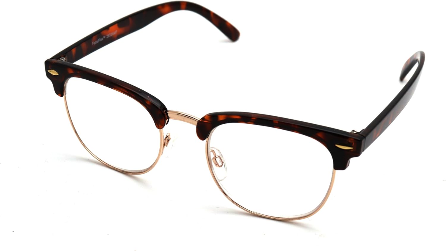 ColorViper Multifocal Progressive Computer Lens Multiple Strengths in 1 Reader Allow Switch Free Multitasking (2933 shiny tortoise shiny gold, 3.50)