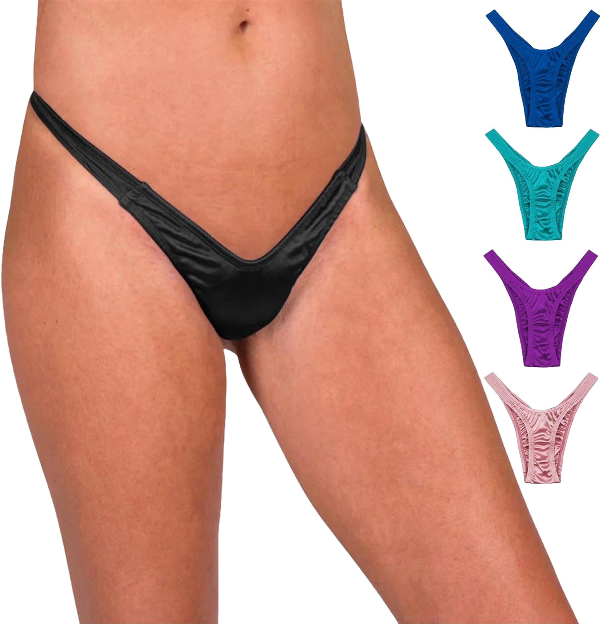 Thong Gaff Panties for Transgender Individuals, Crossdressing Brief Shaping Silky Underwear for Tucking, MTF