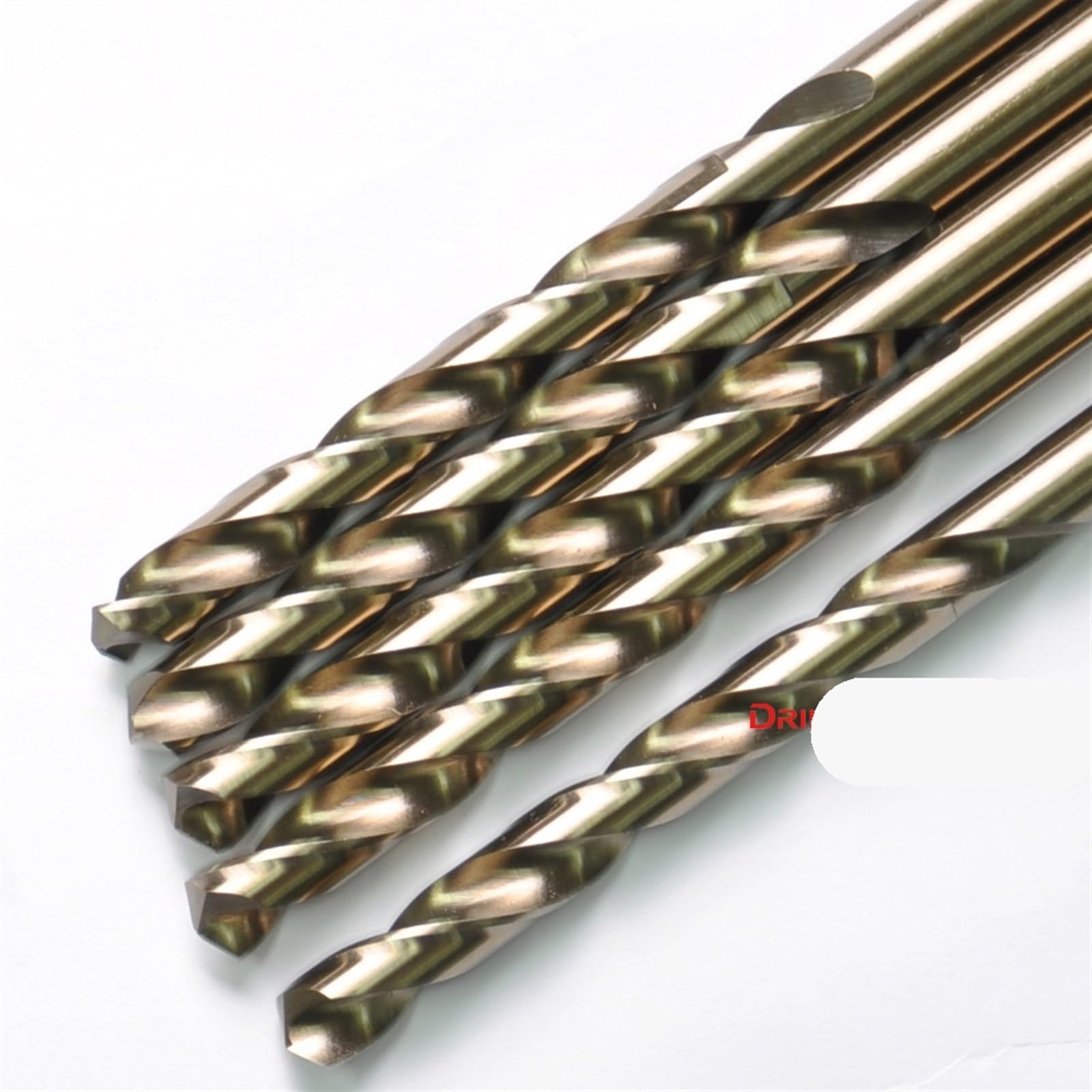 Juego de 10 brocas de cobalto M35 de 1,0 a 7 mm, juego de herramientas de perforación HSSCO for taladrar en acero duro, hierro fundido y acero inoxidable(2mm)