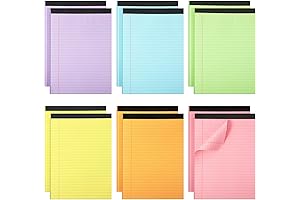 Gueevin 12 Pcs 8.5'' x 11'' Legal Pads - Premium and Practical Notepads