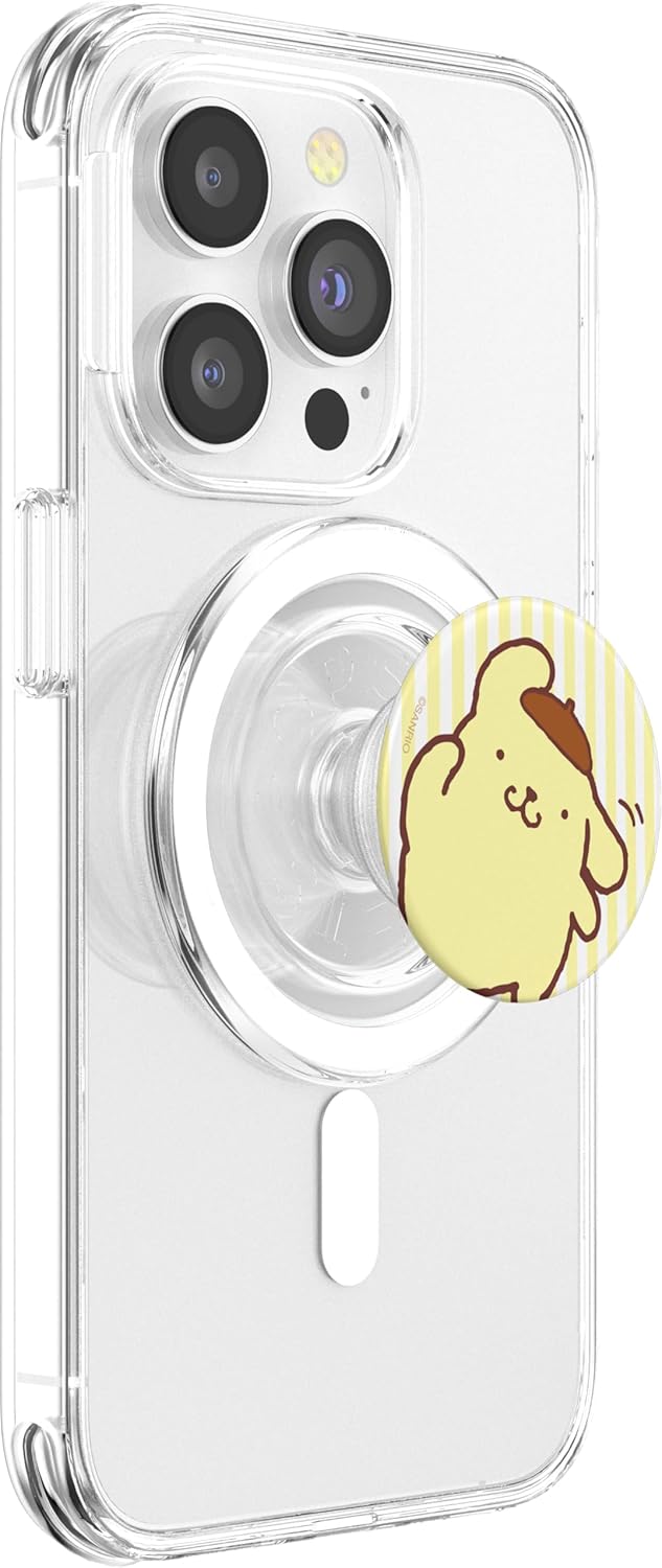 Pompompurin Classic PopSockets Stand for Smartphones and Tablets PopSockets PopGrip for MagSafe - Image 4