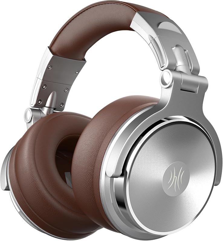 Pro-30 Over Ear Headphone, Wired Premium Stereo Sound Headsets with 50mm Driver, Foldable Comfortable Headphones with Protein Earmuffs and Shareport for Recording Monitoring Podcast PC