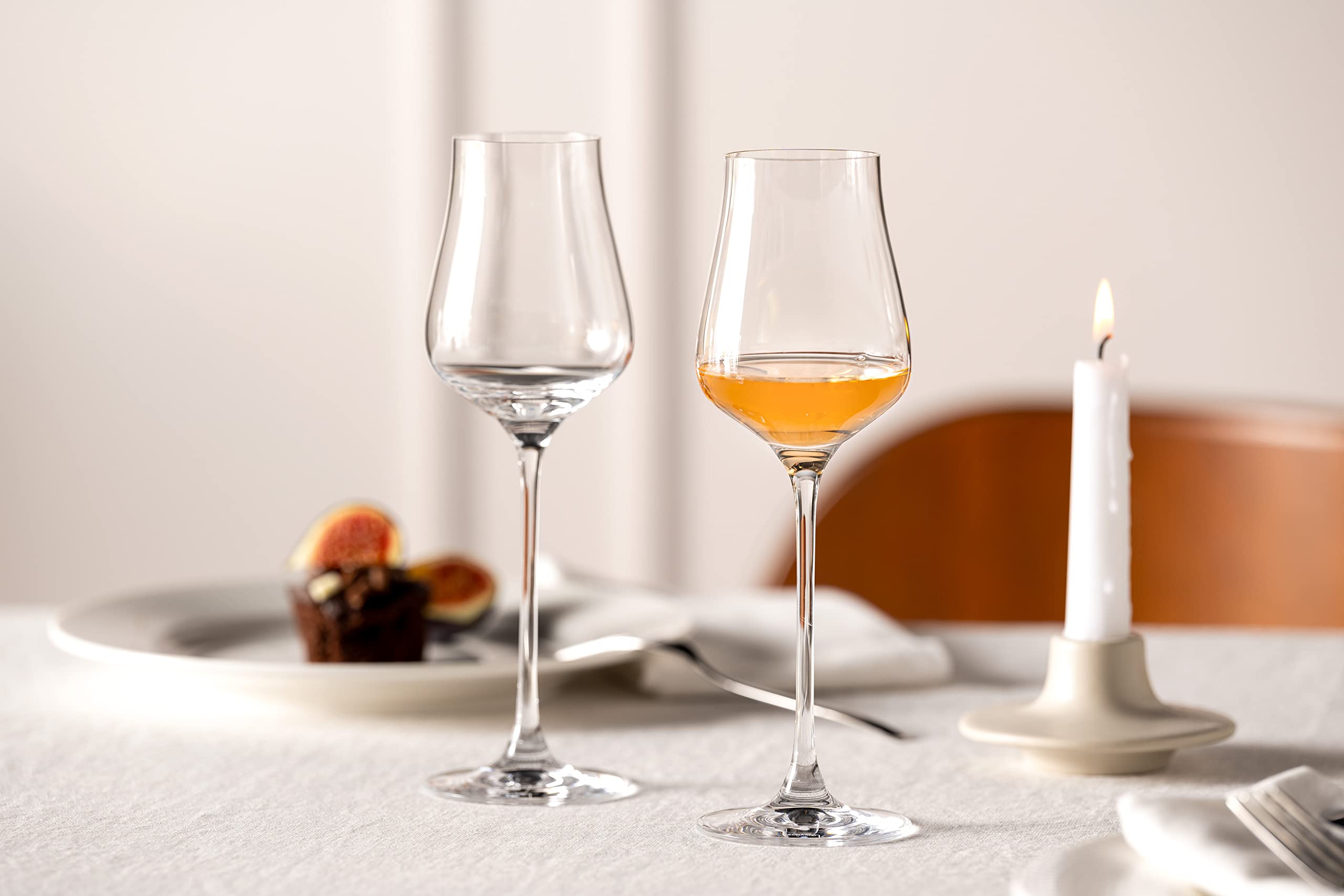 LEONARDO HOME Bicchieri da Grappa, 210 ml, Brunelli, 6 Pezzi, Vetro