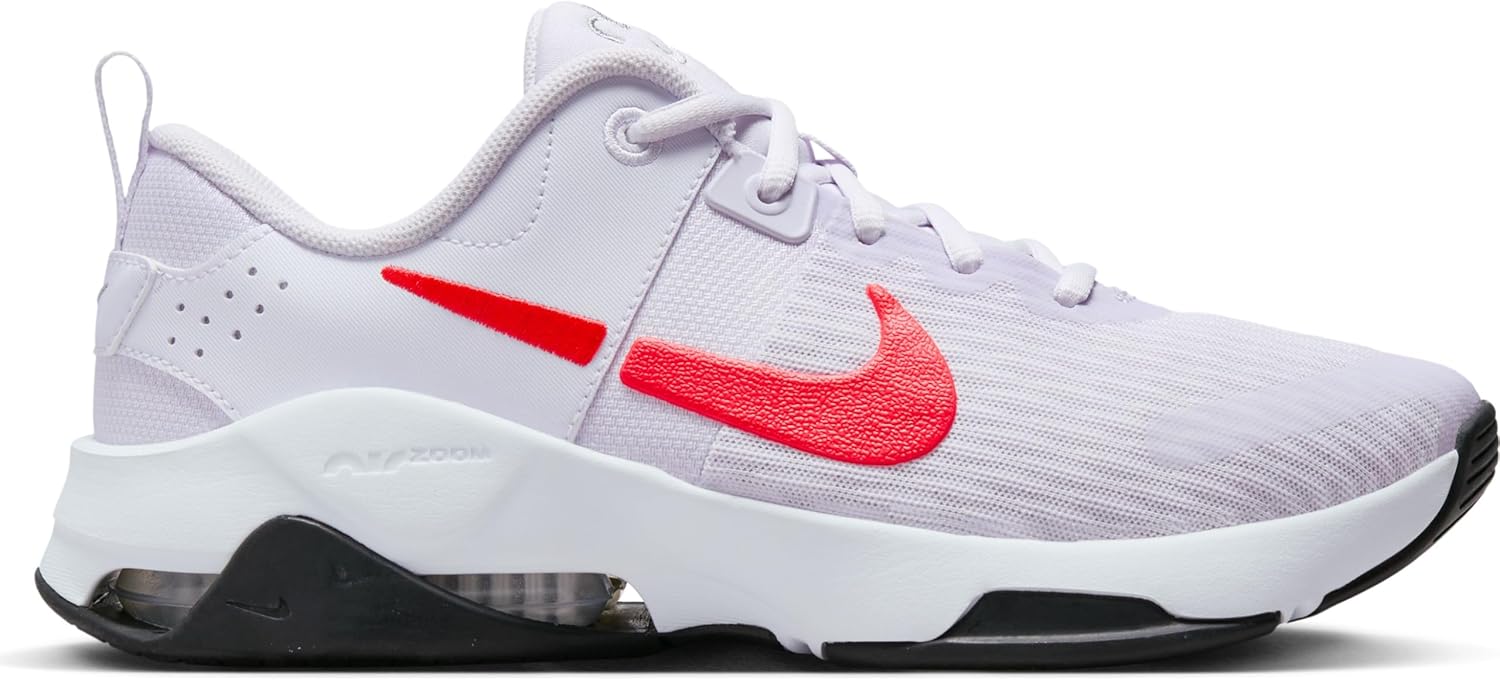 Nike Women's Zoom Bella 6 Low, Barely Grape Bright Crimson Black White, 8 US - Image 3