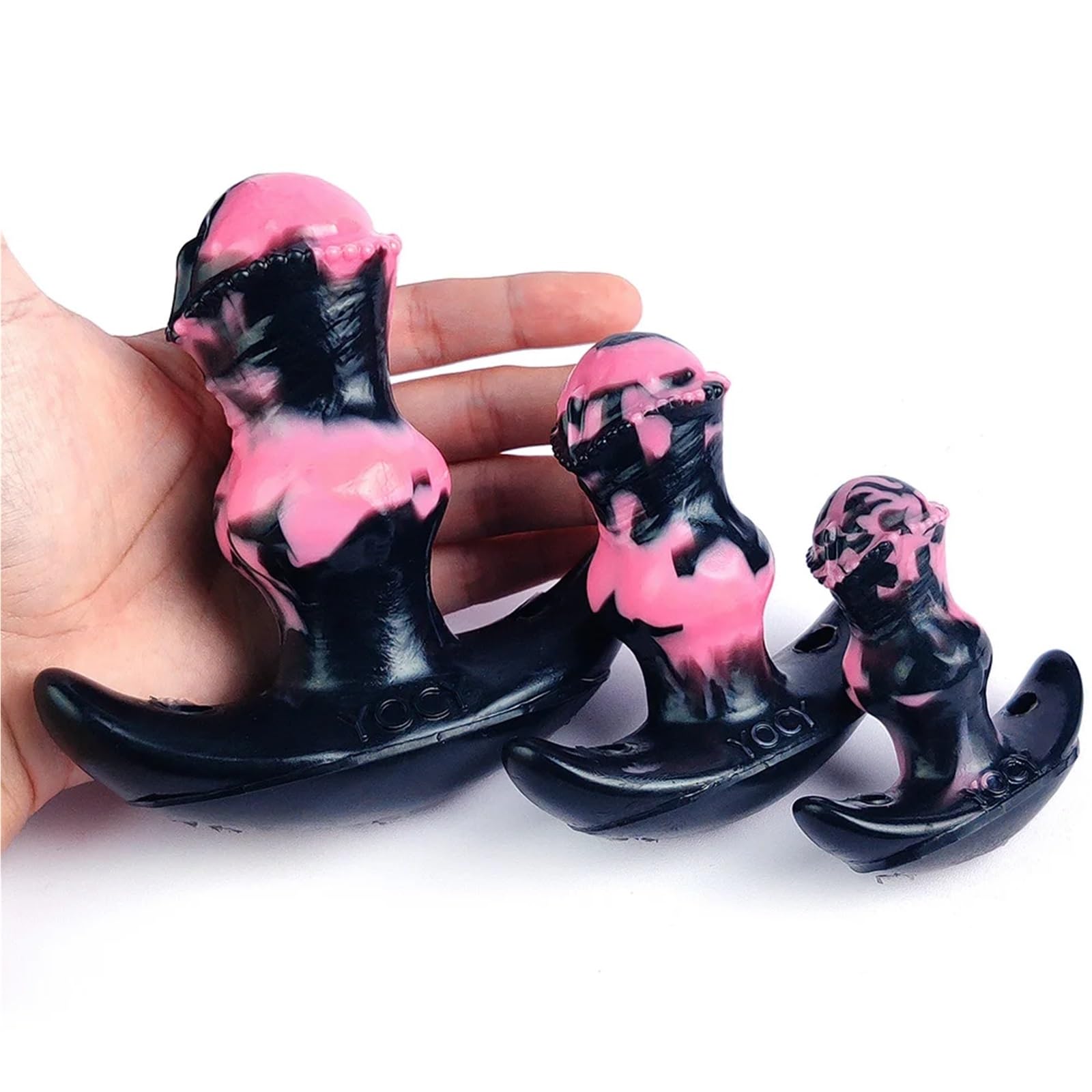 Orse Dildo Mouth Gag 10 Modes Bullet Vibrator Adjustable Leather Strap Sex Toy for Couple Game Bondage Muzzles(L-Vibe)