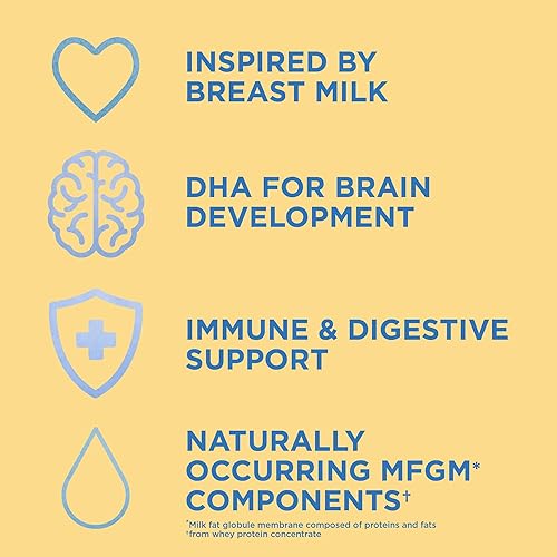 Miniatura 3 de Marca Tienda  Mama Bear - Fórmula en polvo para bebés a base de leche prémium con hierro, 2'FL HMO, Omega-3 DHA y colina, cerebro, crecimiento,