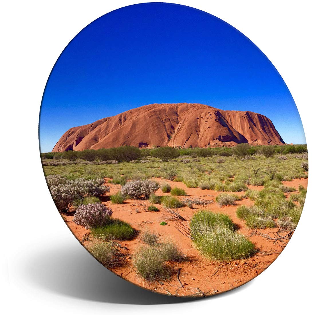 Destination Vinyl Ltd Magnet For Refrigerator, Fridge - Ayers Rock Sandstone Australia For Office, Cabinet And Whiteboard, Magnetic Stickers, 16944