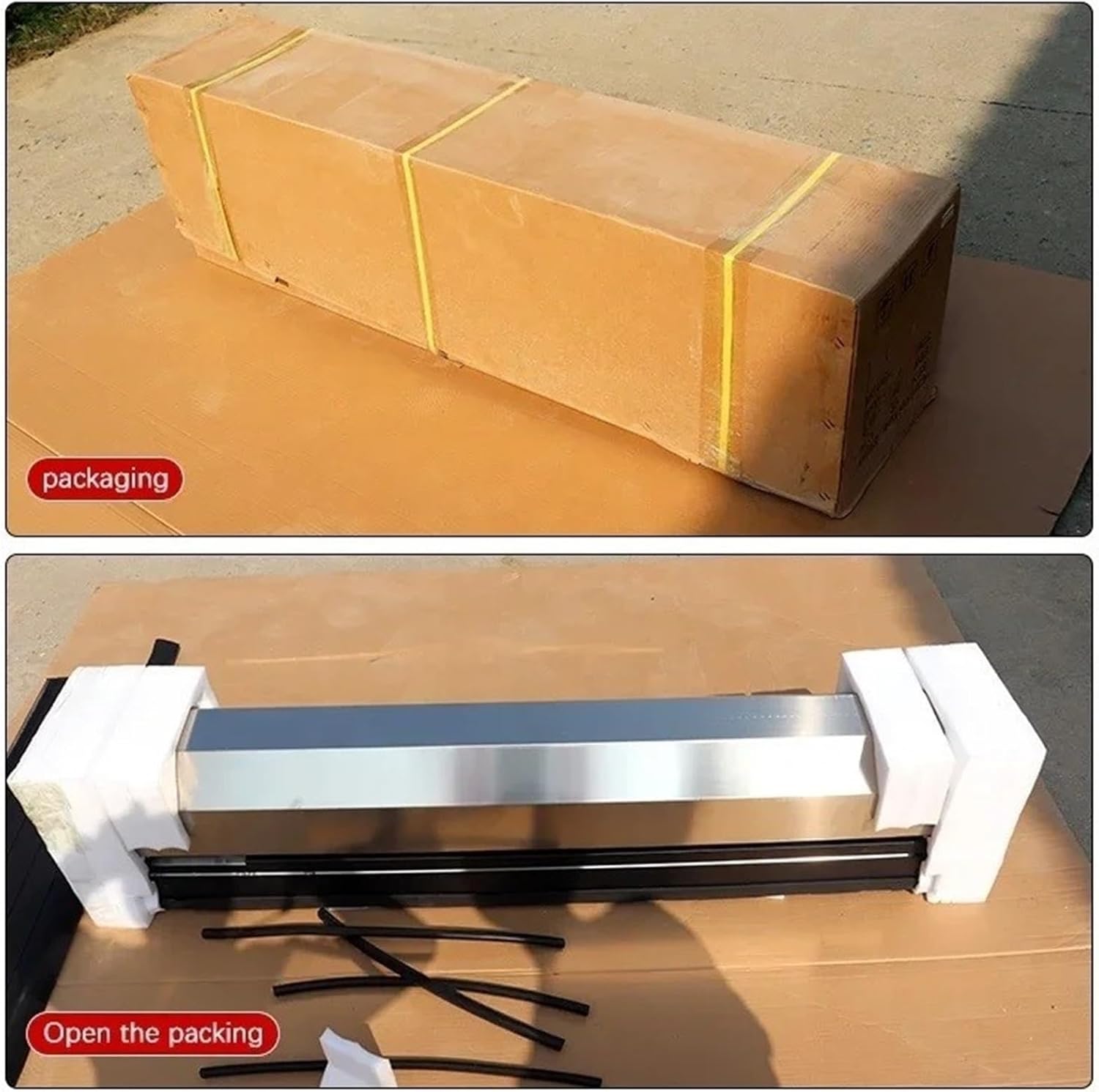 Pickup Truck Aluminum Tonneau Cover Tundra Retractable Roller Lid Truck Bed Cover Compatible with Toyota Tacoma Tundra/Vigo