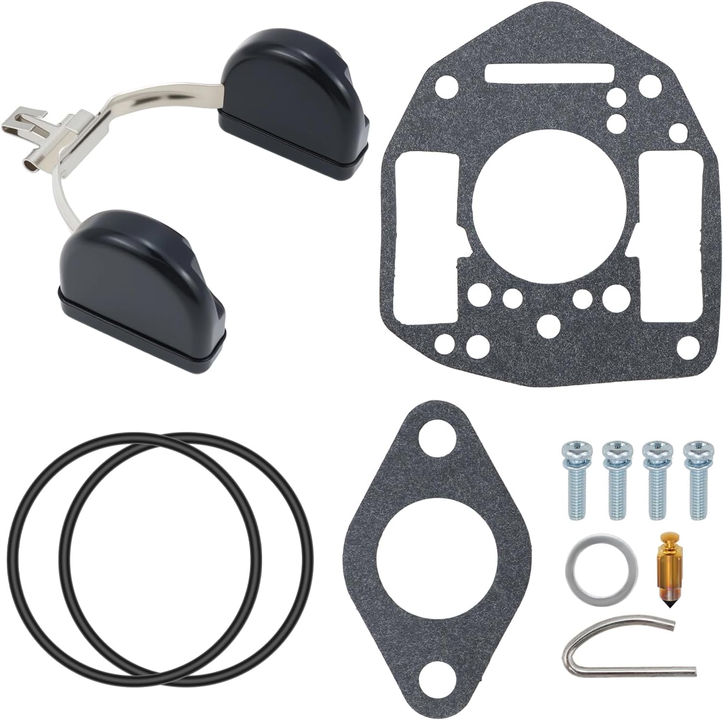 146-0658 Carburetor Accelerator Pump Repair Kit & 146-0657 Rebuild Kit Fit for Onan Nikki P216G P218G P220G P224G Replace 0146-0658 146-0621 146-0659 146-0661