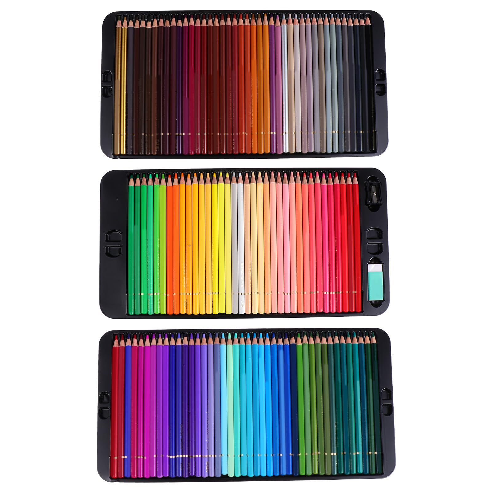 Set di matite colorate in legno 120 pezzi per studenti