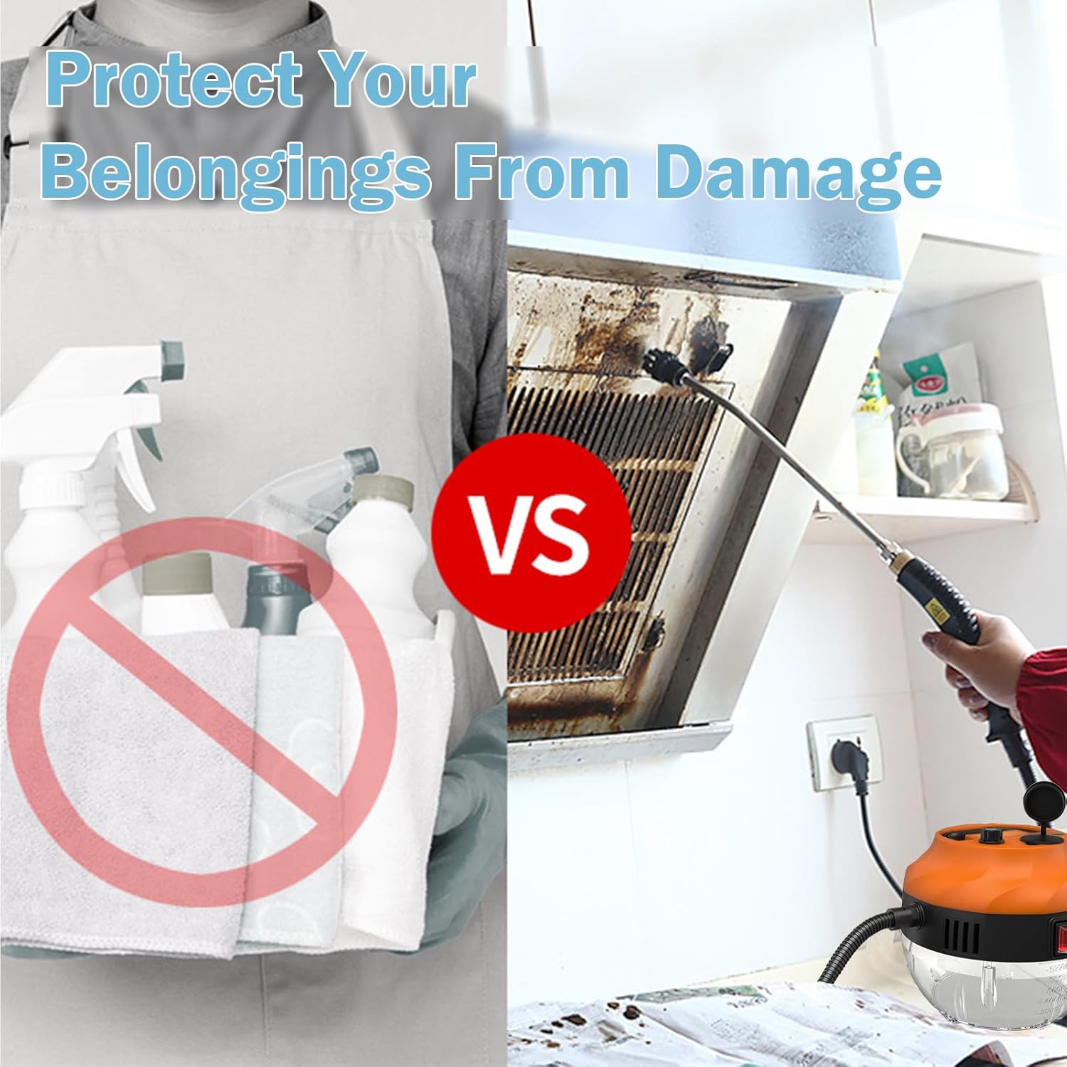 スチームクリーナー 2500W ハイプレススチーマー クリーニング用 1000ml 高温ハンドヘルドスチームクリーナー 自宅 浴室