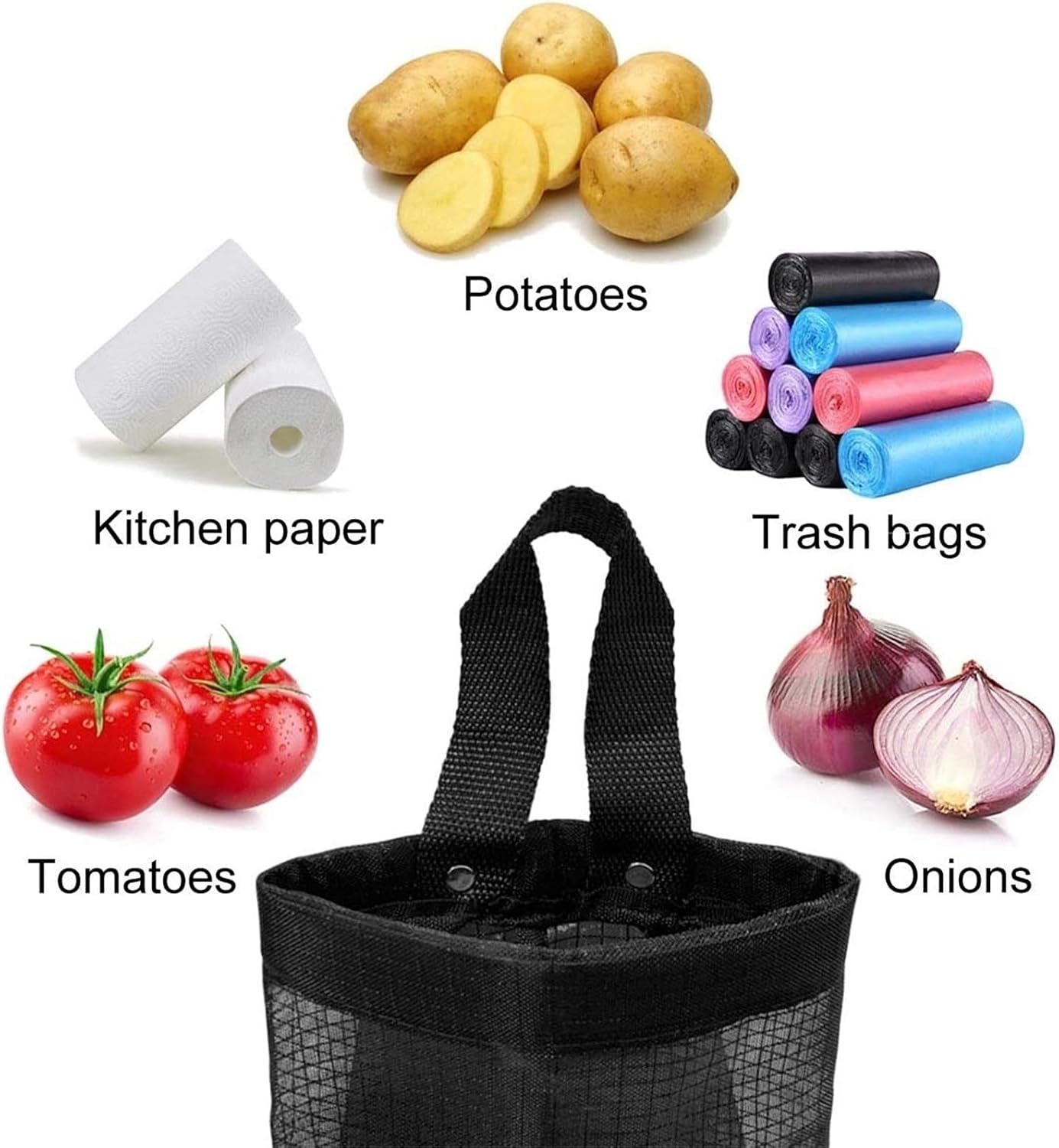 Nextep Plastic Bag Holder and Dispenser, Styles Vary