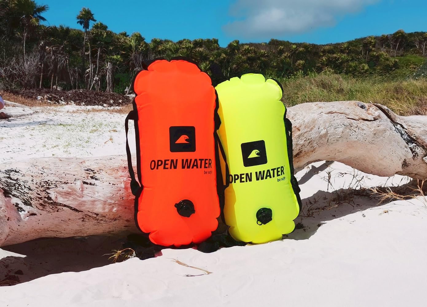 OpenWater Open Water Swimming Buoy Orange Boya de Seguridad, Unisex-Adult, Naranja, M