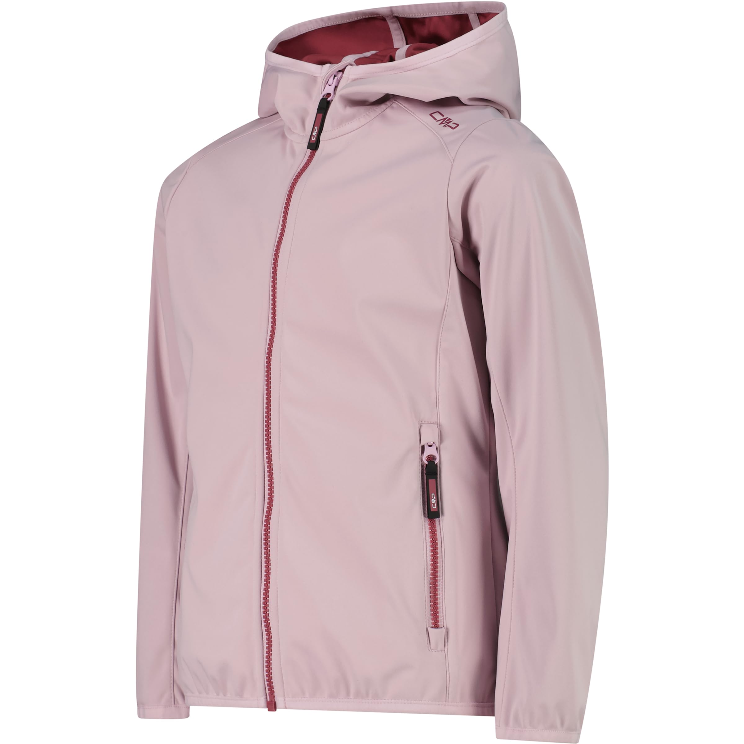 CMP KID G JACKET FIX HOOD DAWN PINK