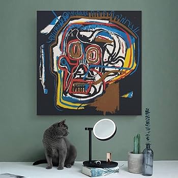 Amazon.co.jp: バスキア アートパネル グラフィティ ポスター