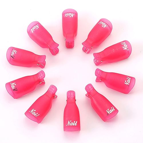 Miniatura 6 de Borogo, 23 limas de uñas de doble cara, pulidor de uñas rectangular, viene con pinza de cutícula, herramienta limpiadora de pedicura para uñas de