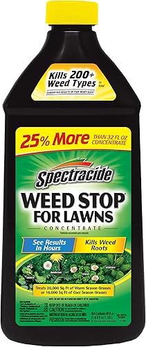 Spectracide, herbicida para césped, concentrado de 40 onzas, paquete de 6