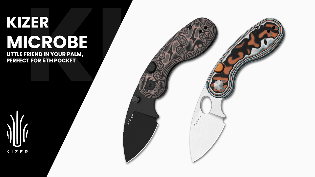 Amazon.com: Kizer Microbe EDC Pocket Knife, 2.19