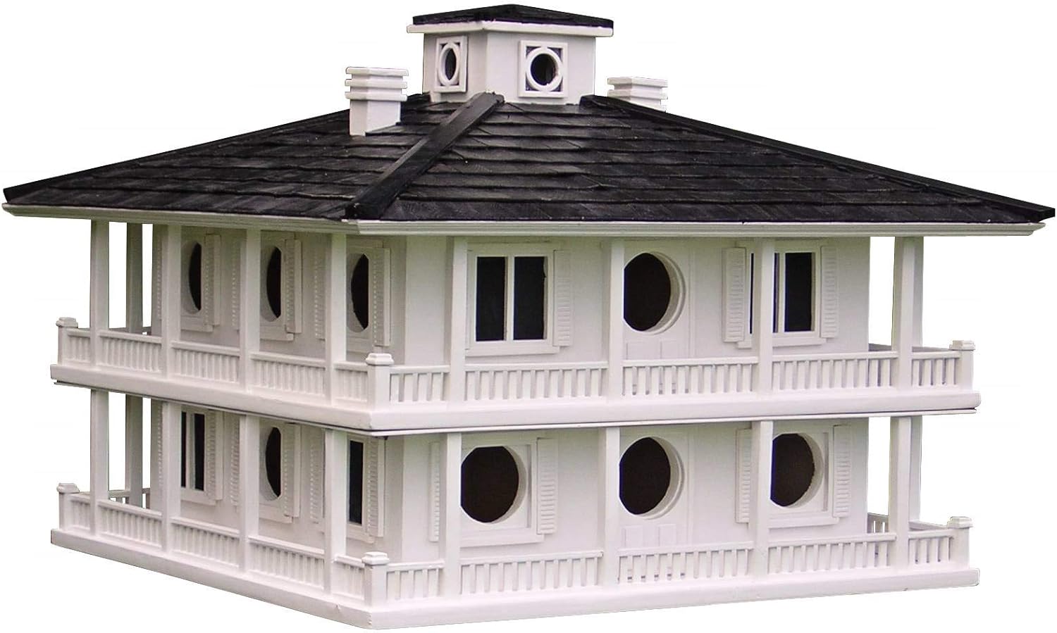 Home Bazaar Clubhouse Birdhouse For Purple Martins, White