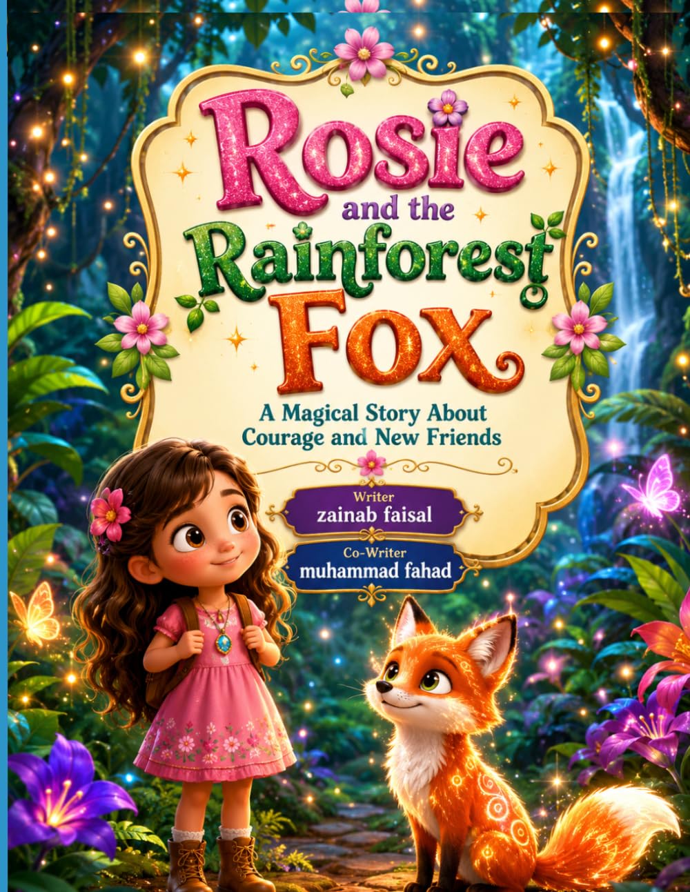 Rosie and the Rain forest fox: A Magical Story about courage and new friends (5-Minute Bedtime Jungle Adventures)
