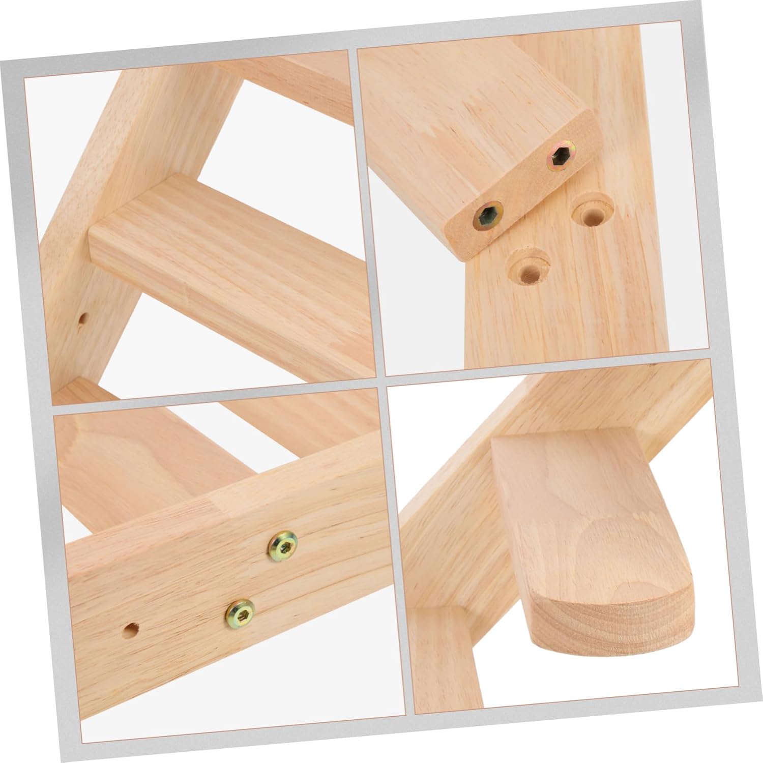 ibasenice Wooden Cat Climbing Board Natural Indoor Cat Platform Stylish Wall Step for Household Furniture and Design for Exercise and Observation