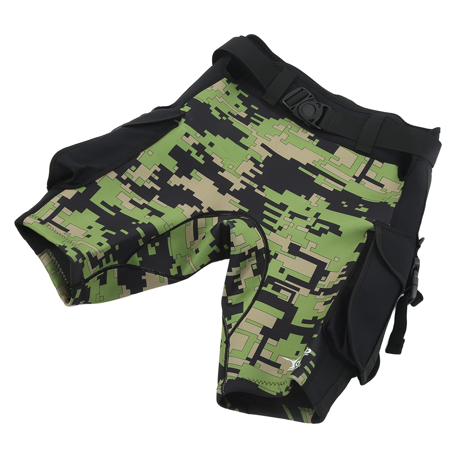 Pantaloncini da Sub per Uomo, Protezione Solare Spessa 2,5 Mm, Asciugatura Rapida, per Nuoto, Surf, Immersioni Subacquee, con Tasca Portaoggetti di Grande capacità