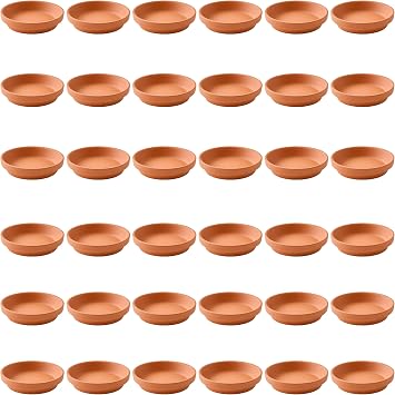 Ashland 4 Clay Saucer, 36 Pack